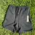 ESSENTIALS FEAR OF GOD BLACK SHORTS