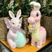 Easter Bunny elephant and dino decor !