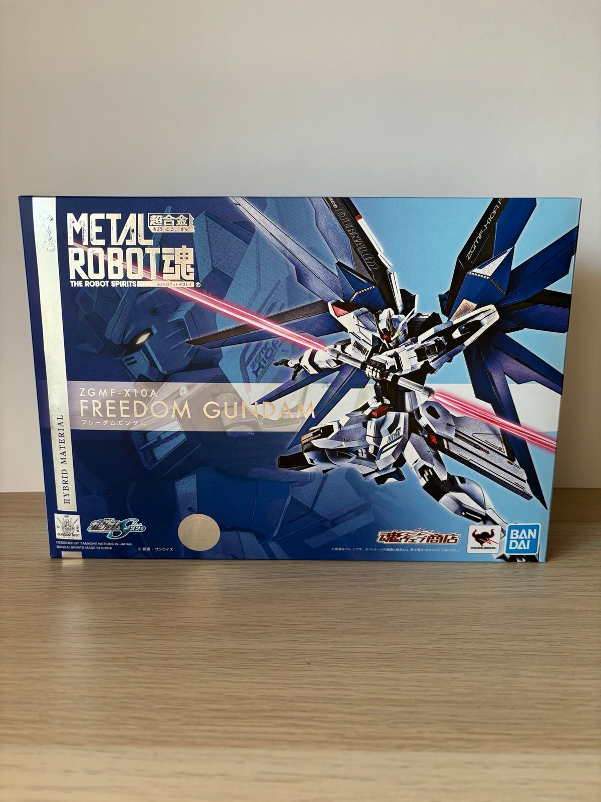 Mobile Suit Gundam Seed Metal Robot Spirits Freedom Gundam