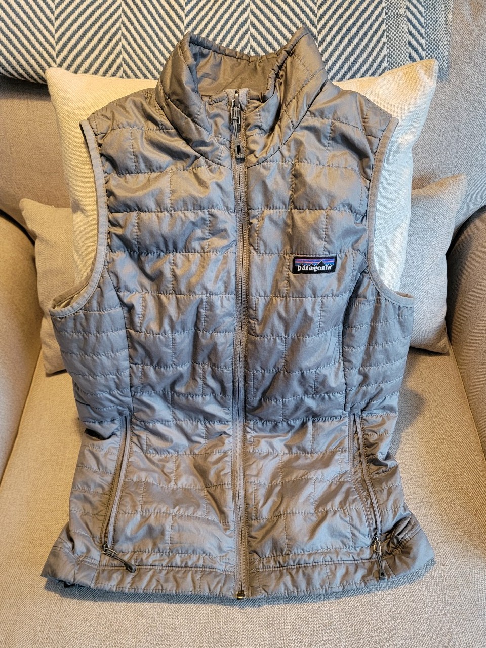 Patagonia Nano Puff Vest XS Gray