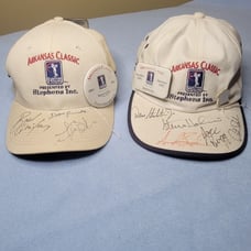 Arkansas Classic Golf Caps BUY.COM Tour Diamante H.S. 2001 & 2002
