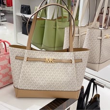 Michael Kors Reed Large Pebbled Leather Tote Bag