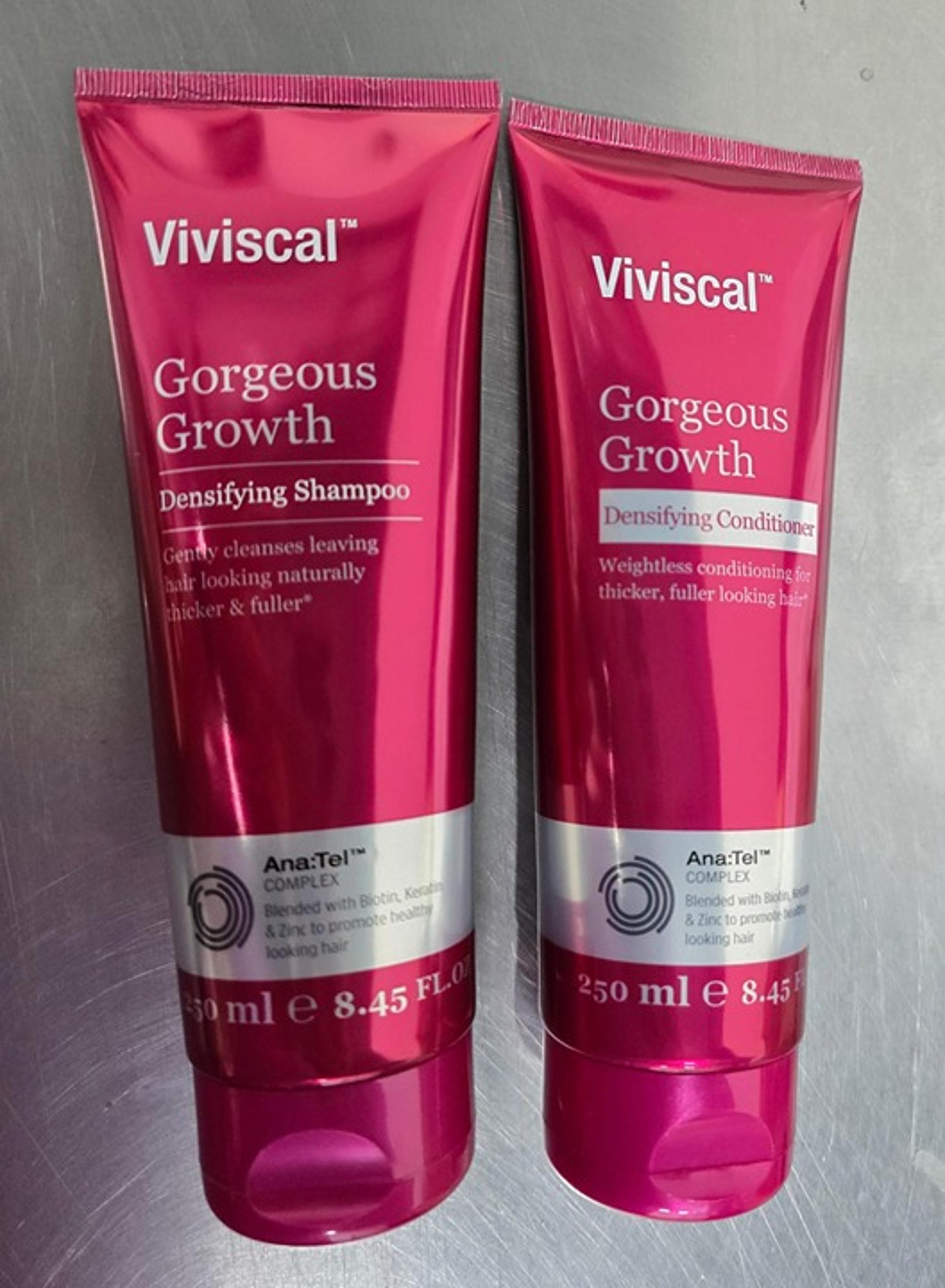 Viviscal Gorgeous Growth Densifying Shampoo and Conditioner Set - 8.45 oz each