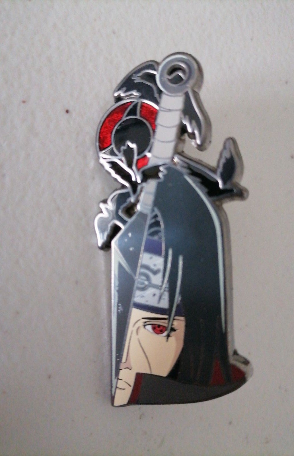 Itachi Kunai pin anime Naruto enamel pin