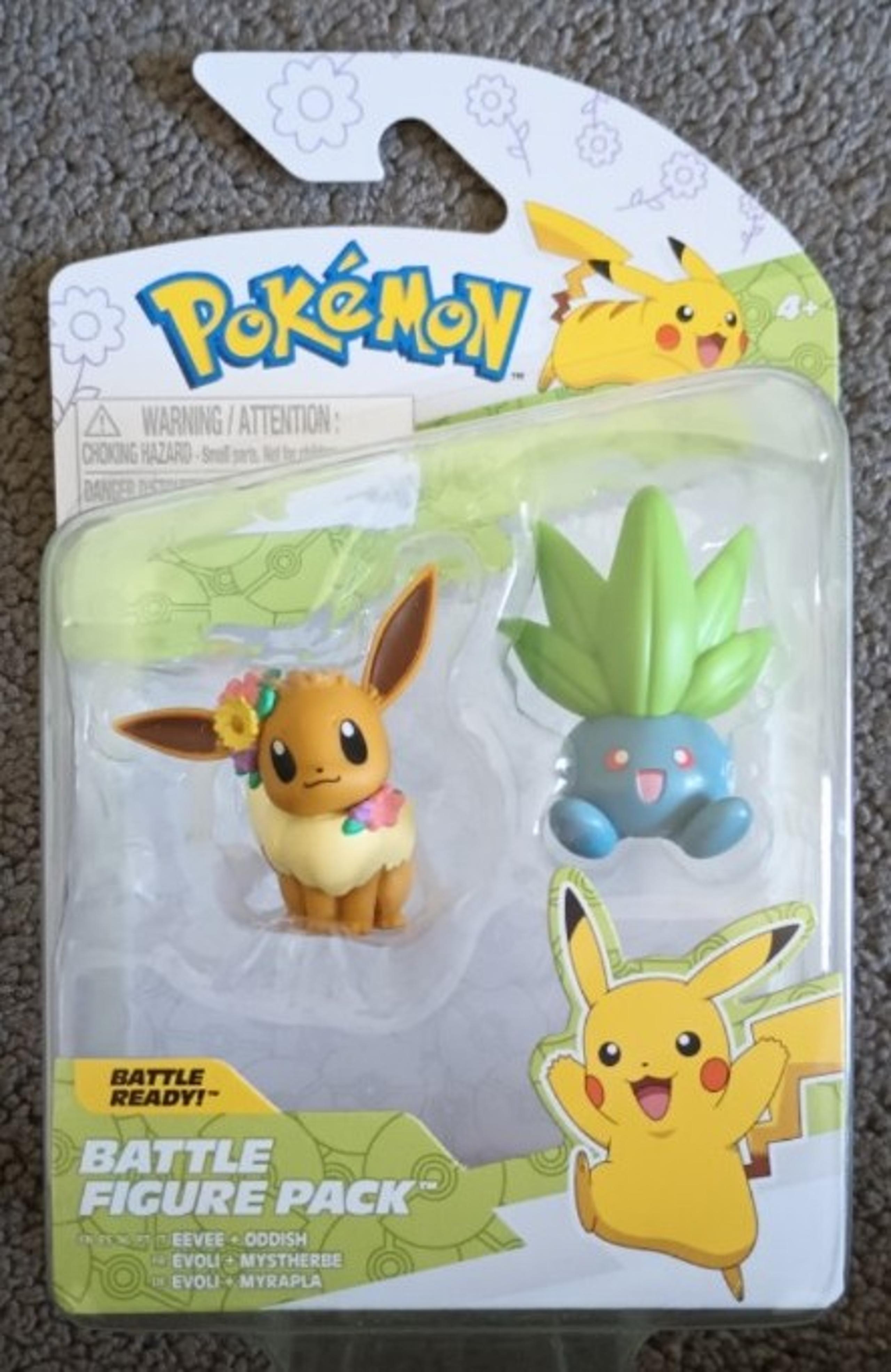 Pokémon Spring Battle Figure pack Eevee and Oddish