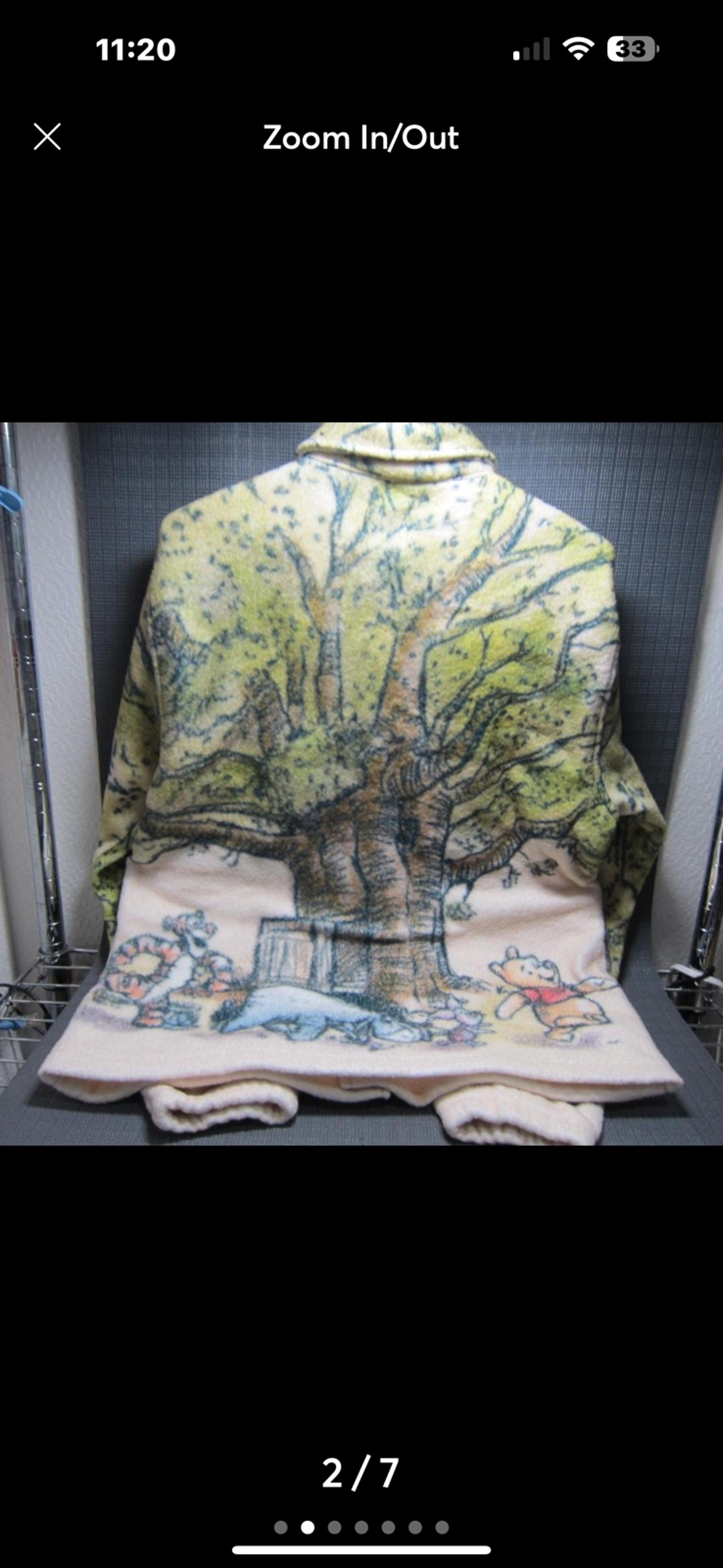 Disney 100 Acre Wood Winnie the Pooh Fleece Jacket