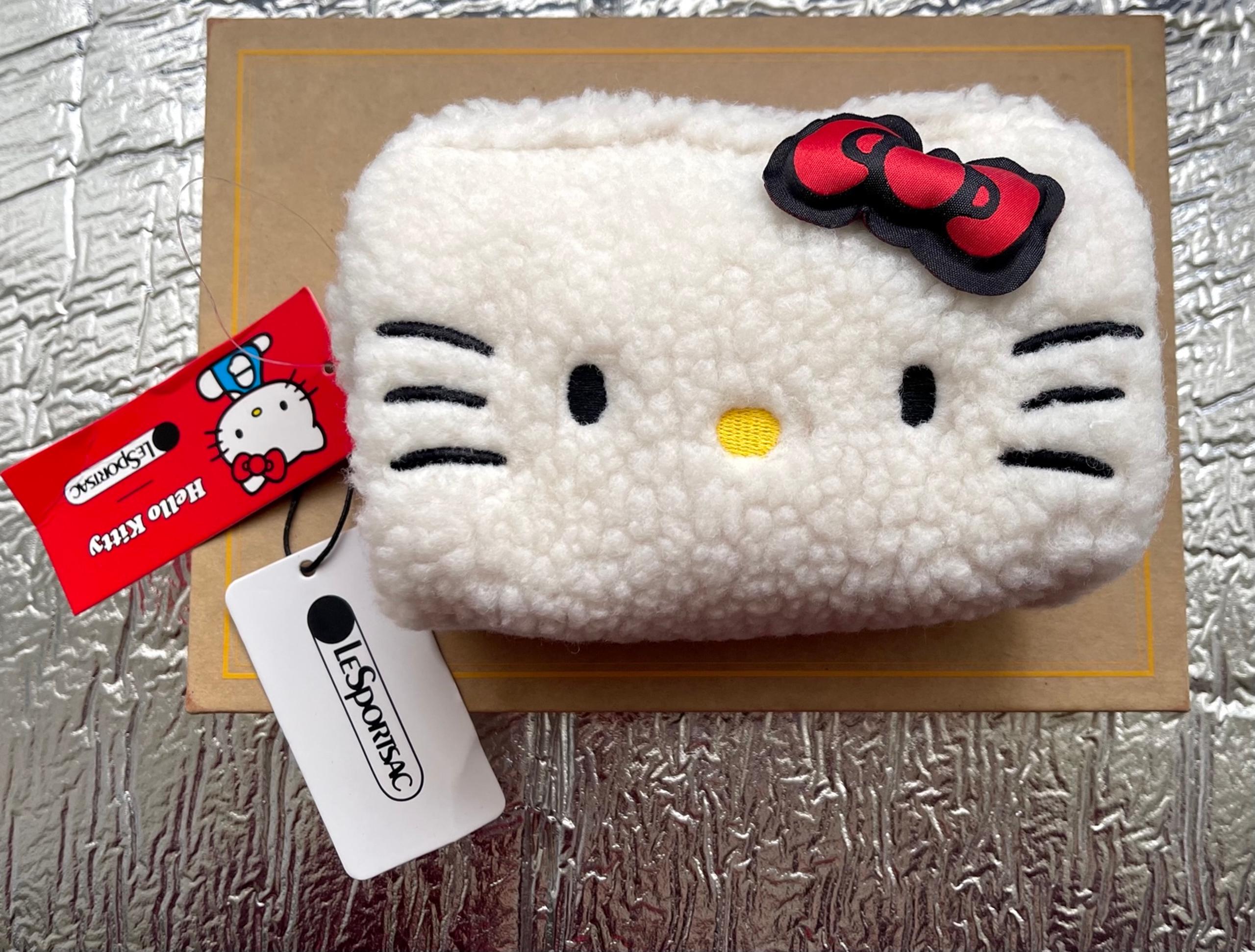 New LeSportsac x Hello Kitty Cosmetics Bag Pencilcase
