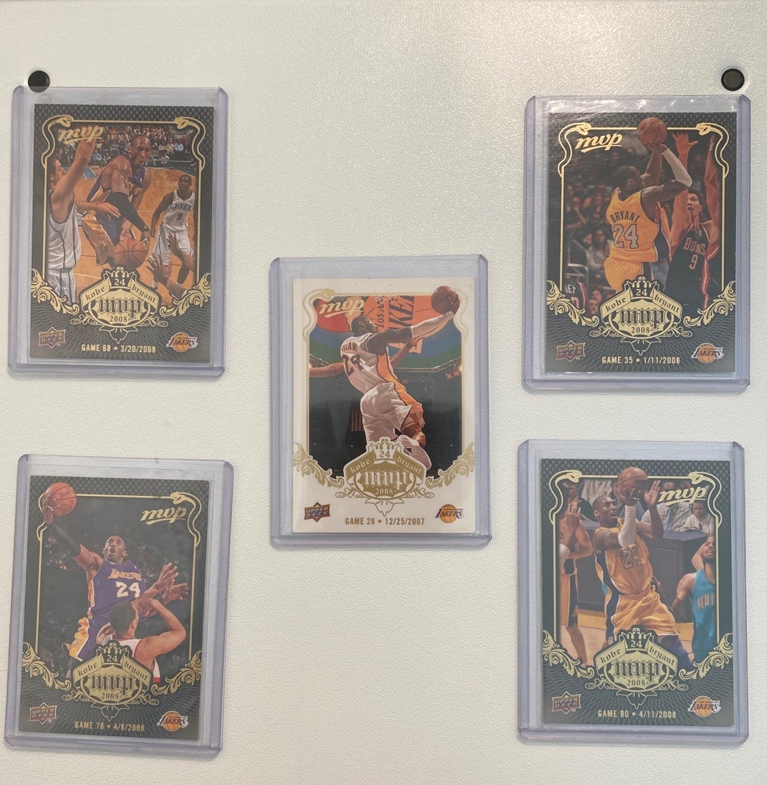 Kobe Bryant Upper Deck Mvp Cards