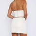 Secret identity bustier white fox