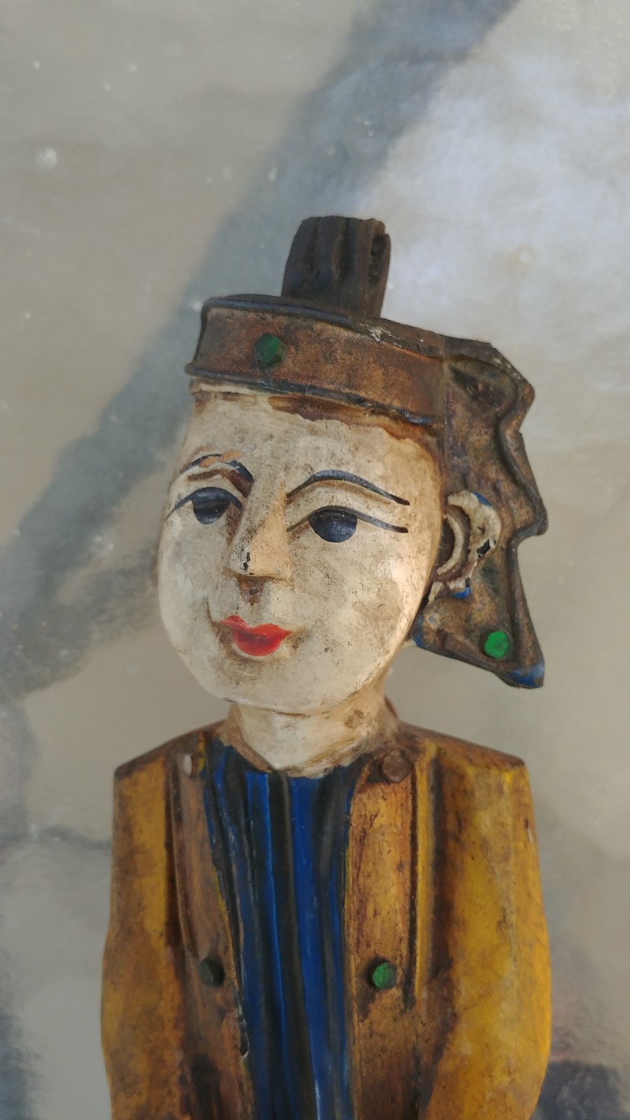 Old wooden Vietnamese sculpture