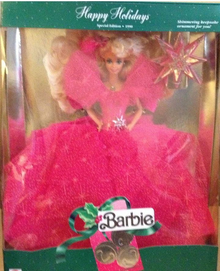 holiday barbie 1990