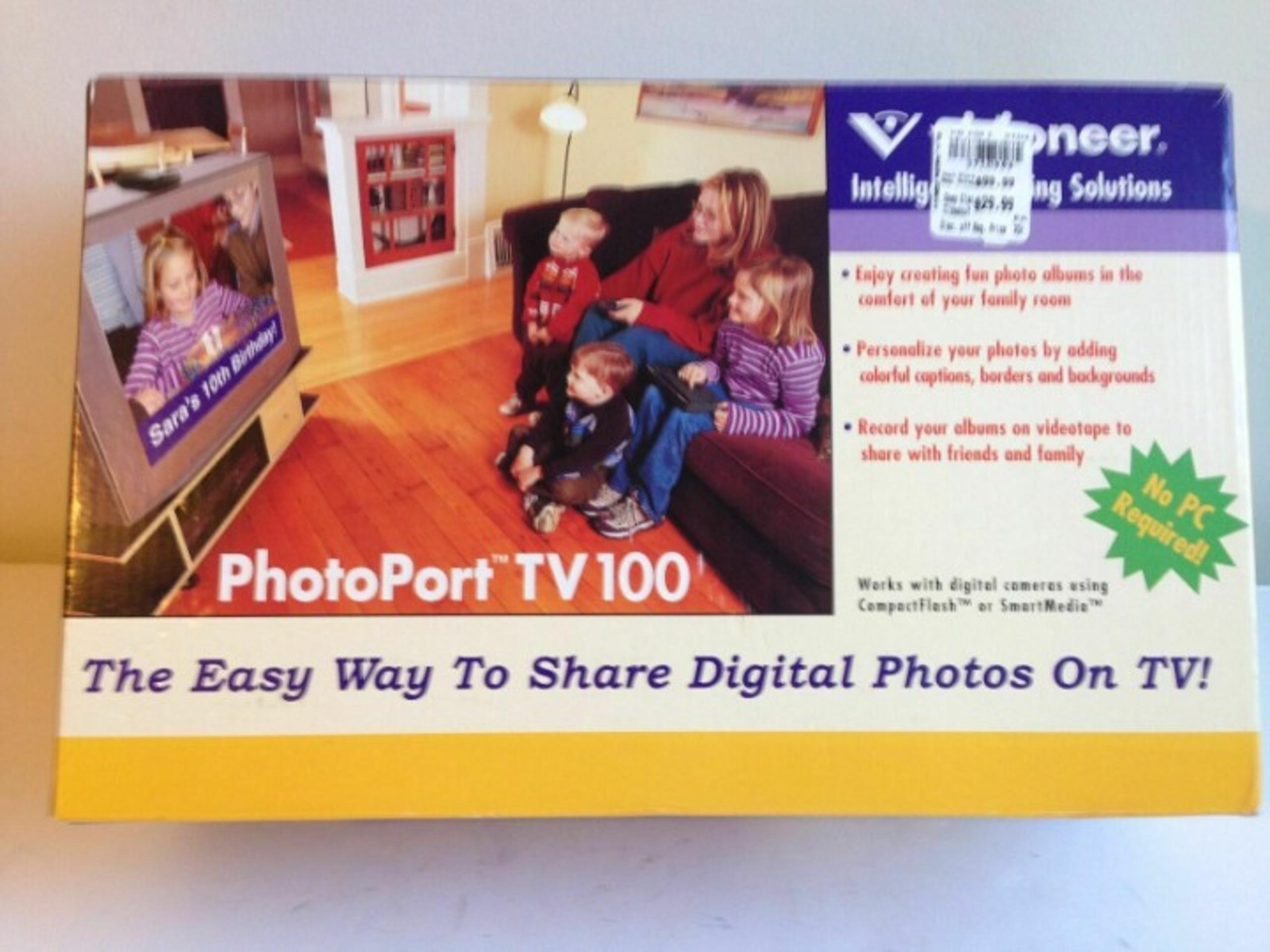 Visioneer PhotoPort TV 100 - Easy Way To