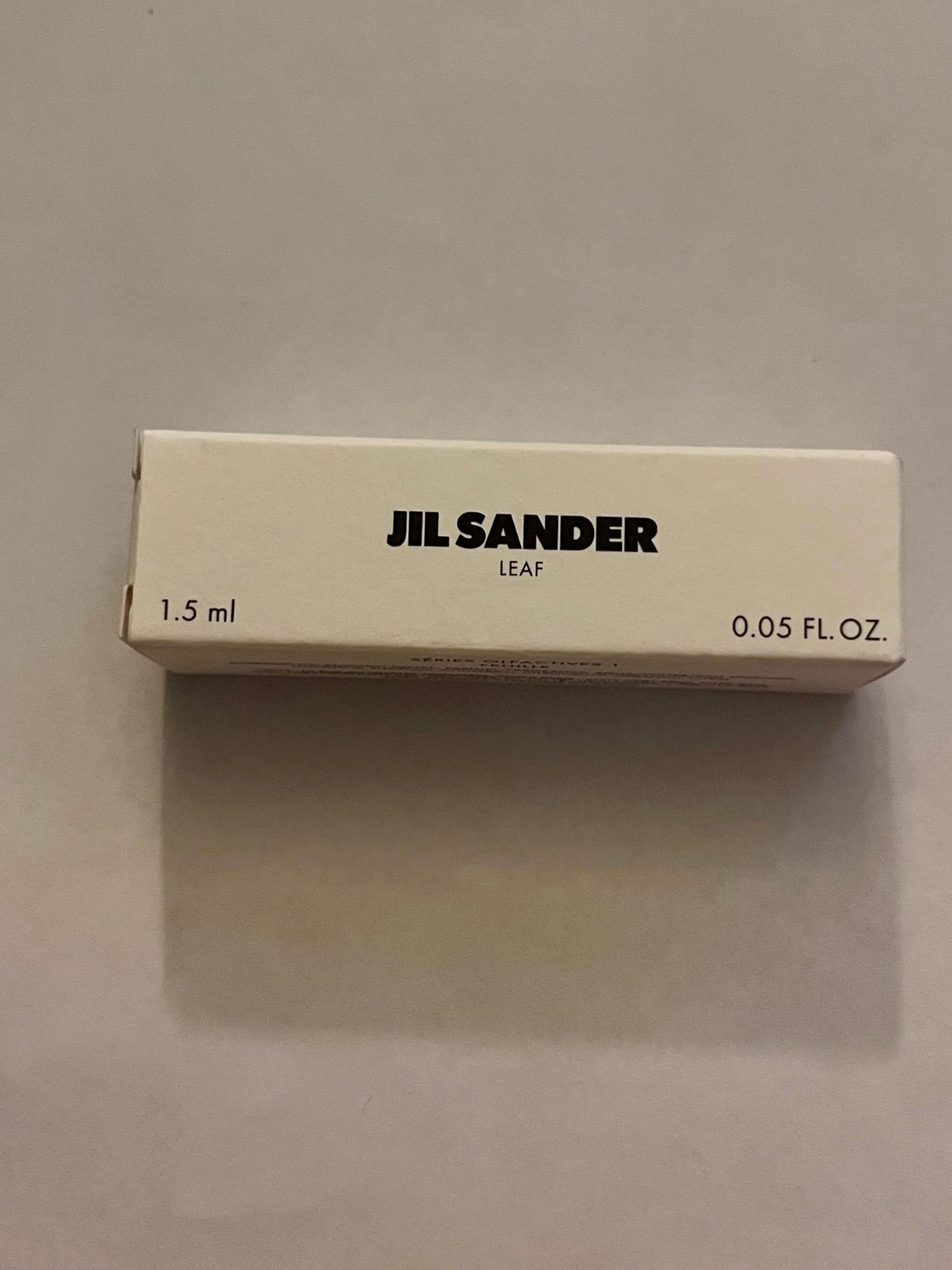 JIL SANDER LEAF Fragrance Sample 1.5 ml