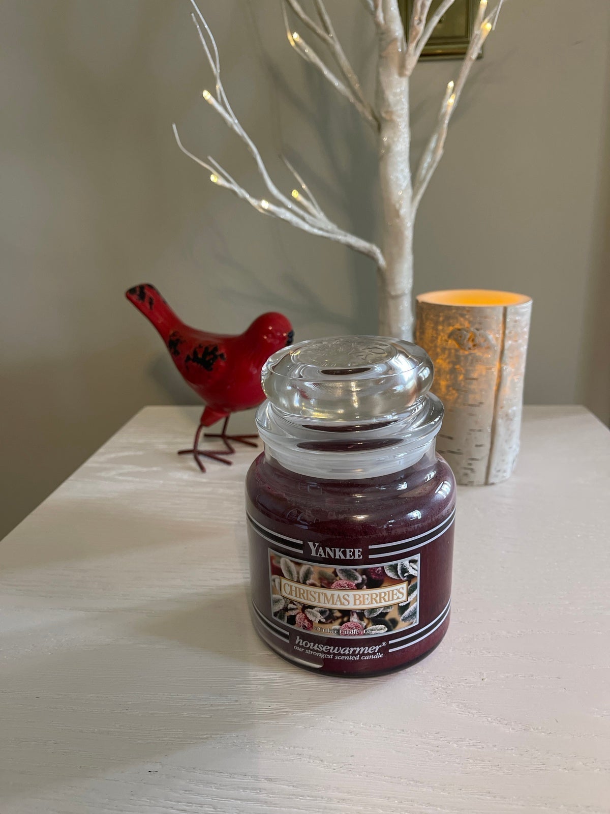 Yankee Candle Christmas Berries Black Labeled 14.5 oz