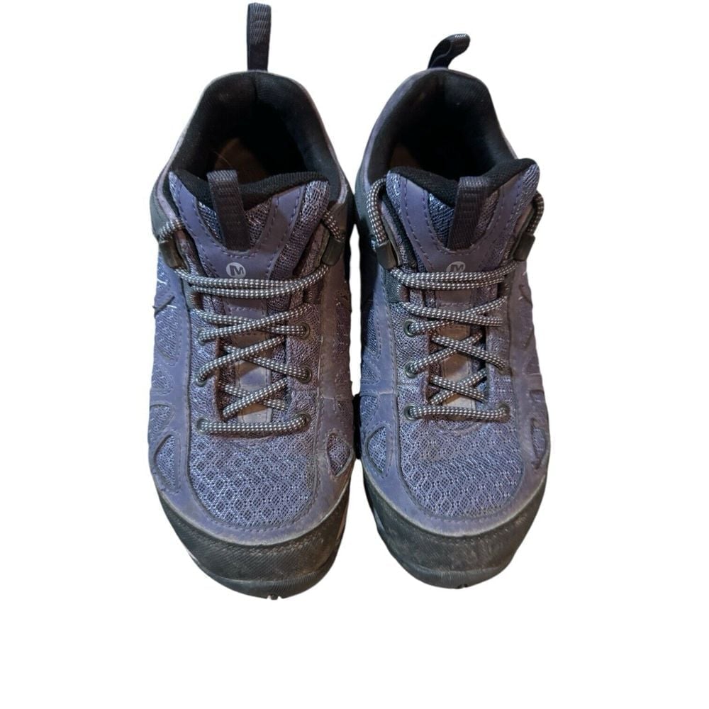 Merrell Women's Shoes Sneakers Blue Purple Lace-up Size 7.5 Hiking Q Form