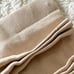 Custom Drapery Panels Linen? 96”L Light Khaki With Side Trim Lined (Pair 2)