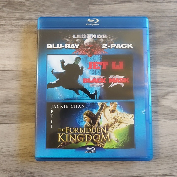 Black Mask / Forbidden Kingdom - Blu-ray Legends Double Feature Jet Li Rare OOP