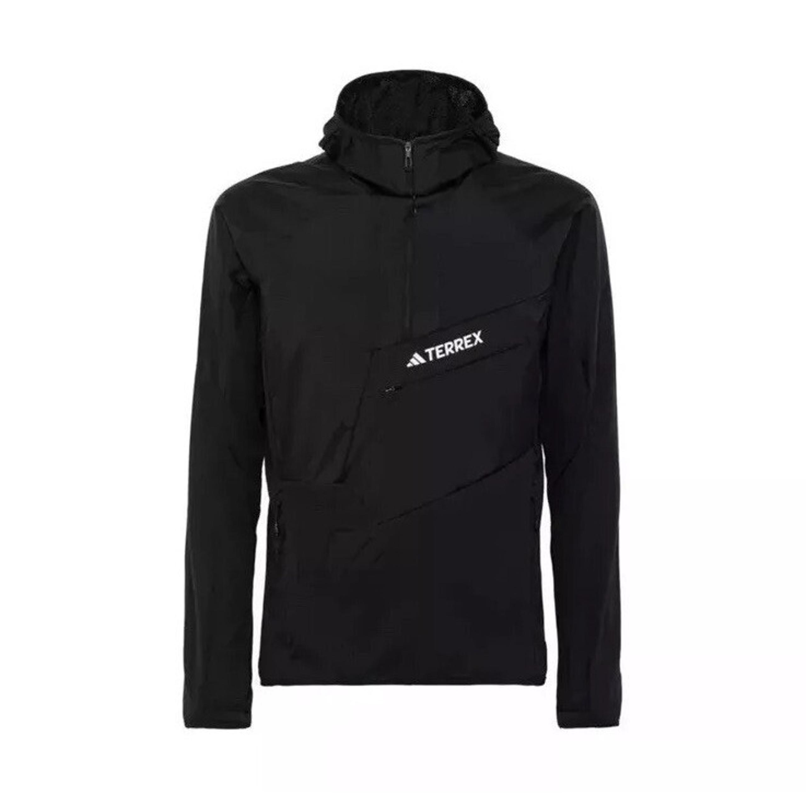 Adidas Terrex Techrock Ultralight 1/2-Zip Hooded Fleece Jacket  HJ7363 XL