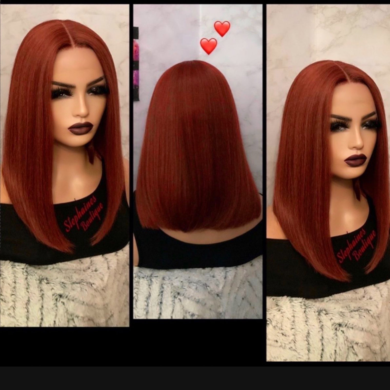 Human Hair Blended Lace Front Wig