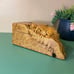 Rare Illinois Shaped Buckeye Burl Trinket Box