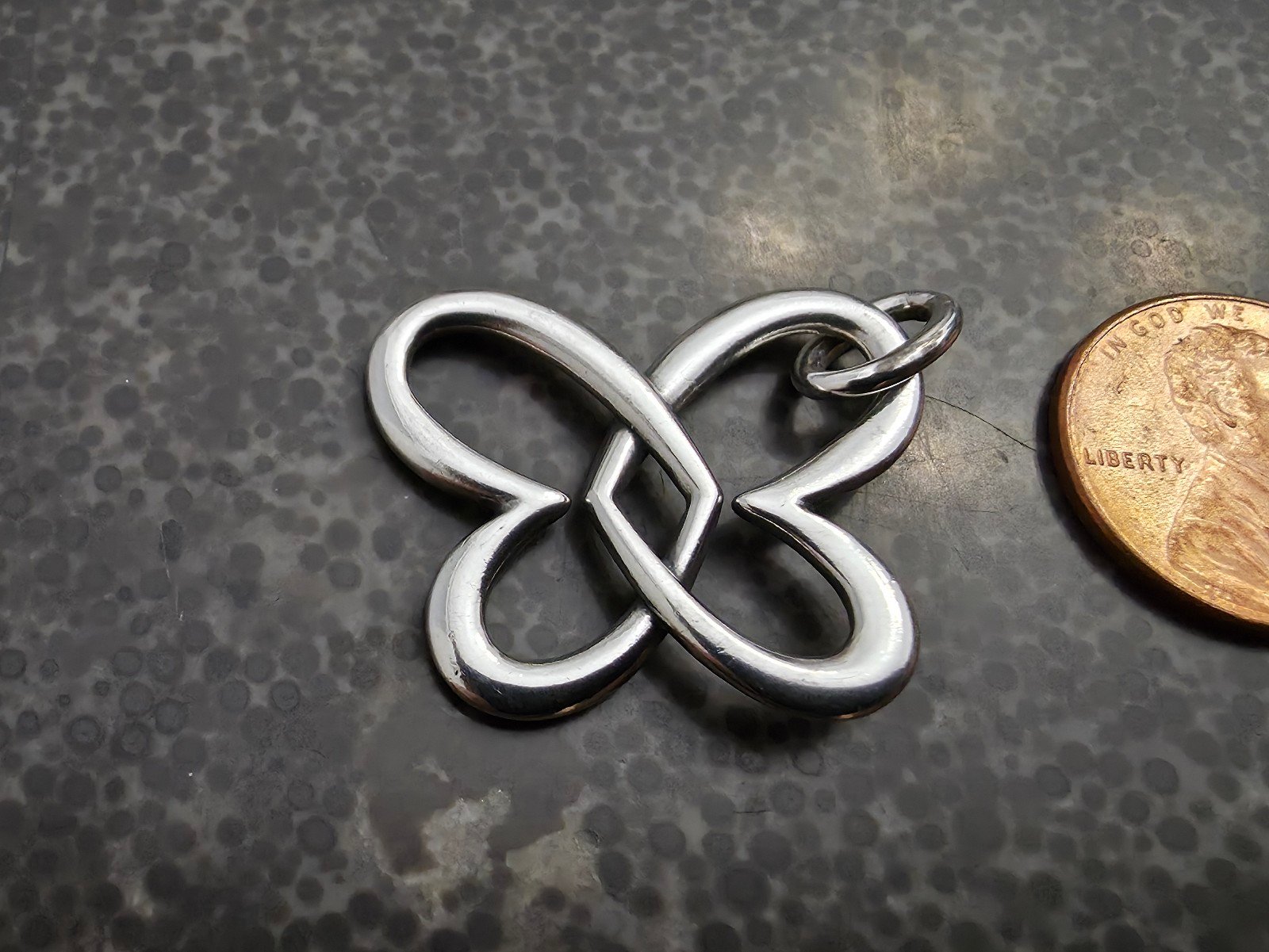 James Avery Linked Hearts Butterfly