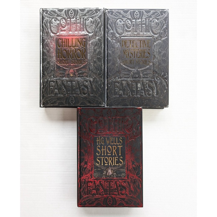 Gothic Fantasy Books Chilling Horror HG Wells Detective Mysteries Short Stories