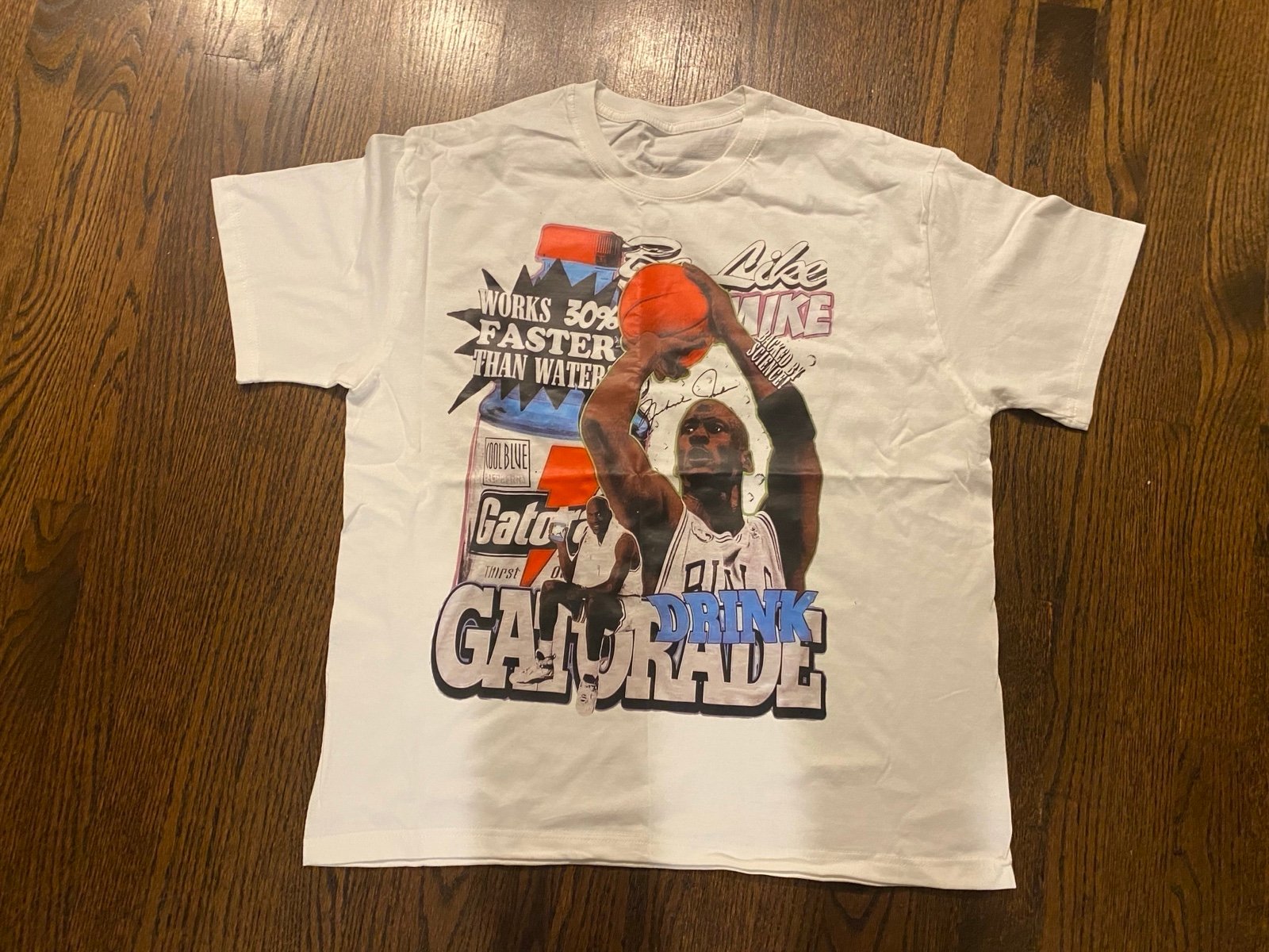 Chicago Bulls NBA Large L Pippen Rodman Jordan Basketball Fast Shipping Shirt US