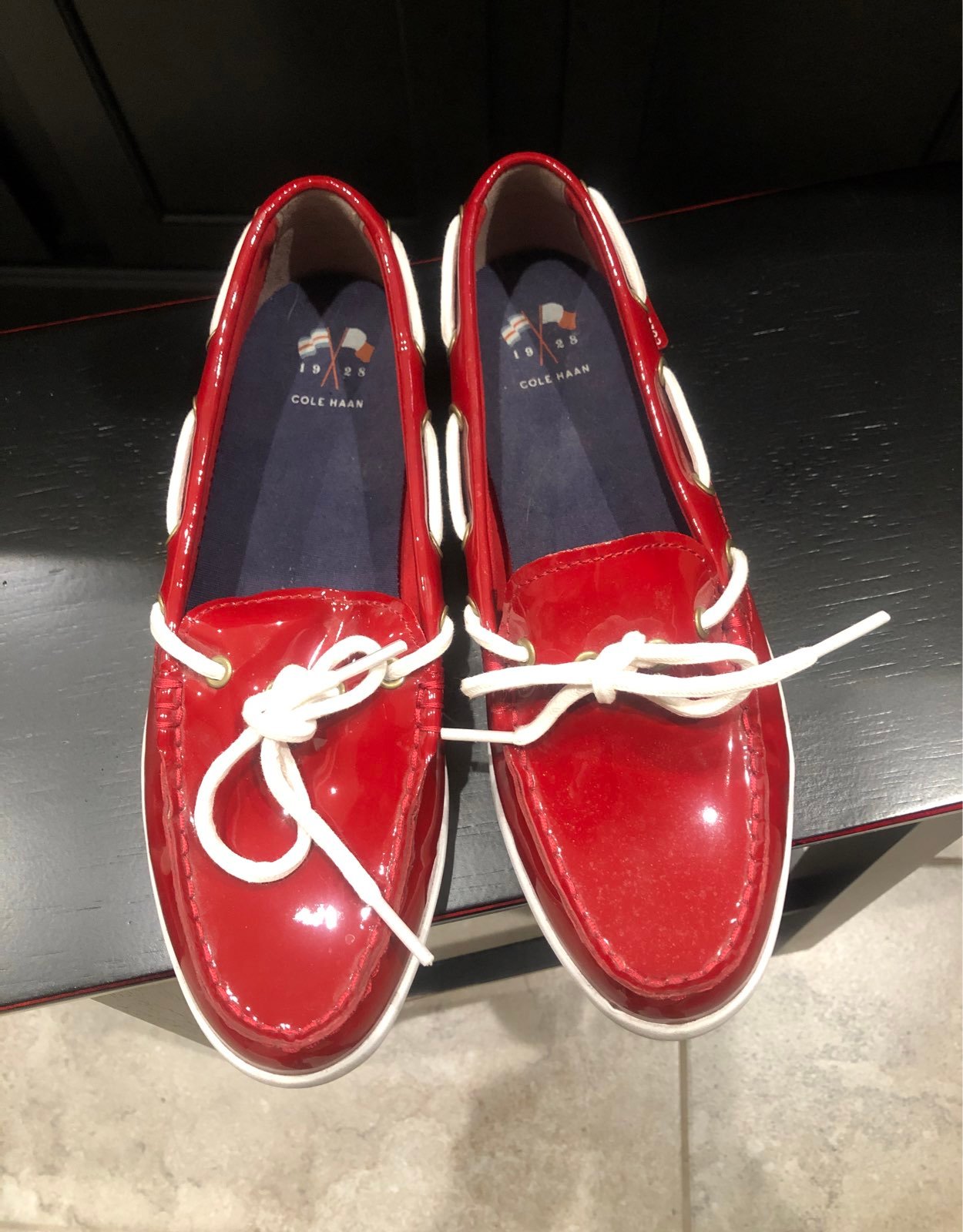 Details about Cole Haan Womens Navy Blue Nantucket Camp Moccasin Boat Shoes Flats Leather Details about Cole Haan Womens Navy Blue Nantucket Camp Moccasin Boat Shoes Flats Leather