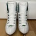 Riedell Emerald Model 119W Ladies Womens White Ice Skates Size 5.5