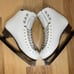 Riedell Emerald Model 119W Ladies Womens White Ice Skates Size 5.5