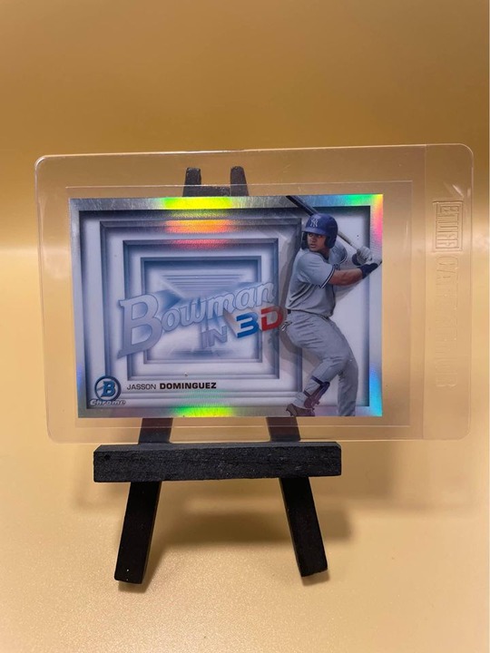 2022 Bowman Chrome Jasson Dominguez Bowman In 3D New York Yankees Card #B3D-6
