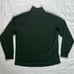 Orvis Green Merino Wool/Spandex Blend Quarter Zip Fleece Pull Over Sweatshirt-XL