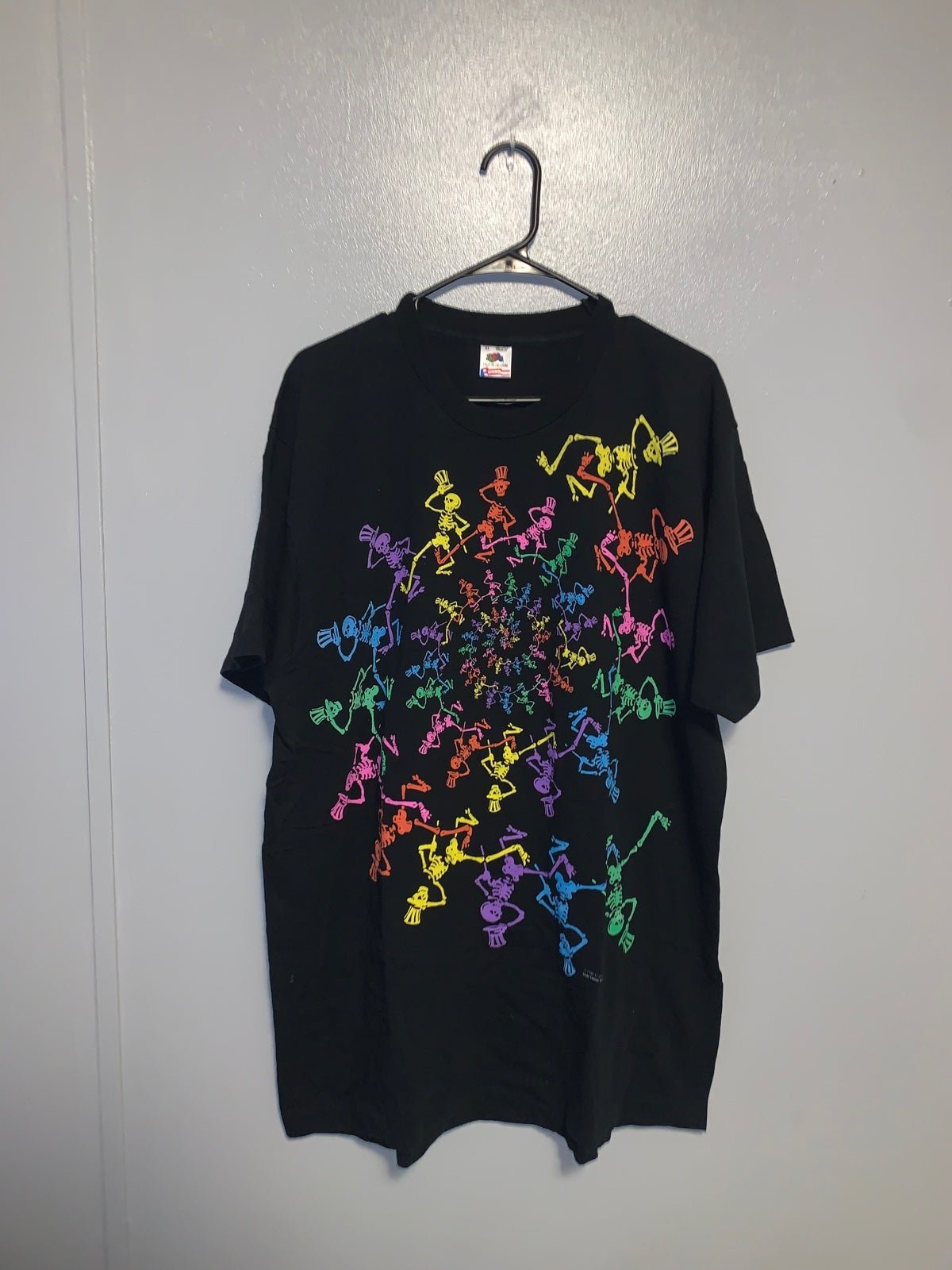 Vintage 1990 Grateful Dead Skeleton Shirt