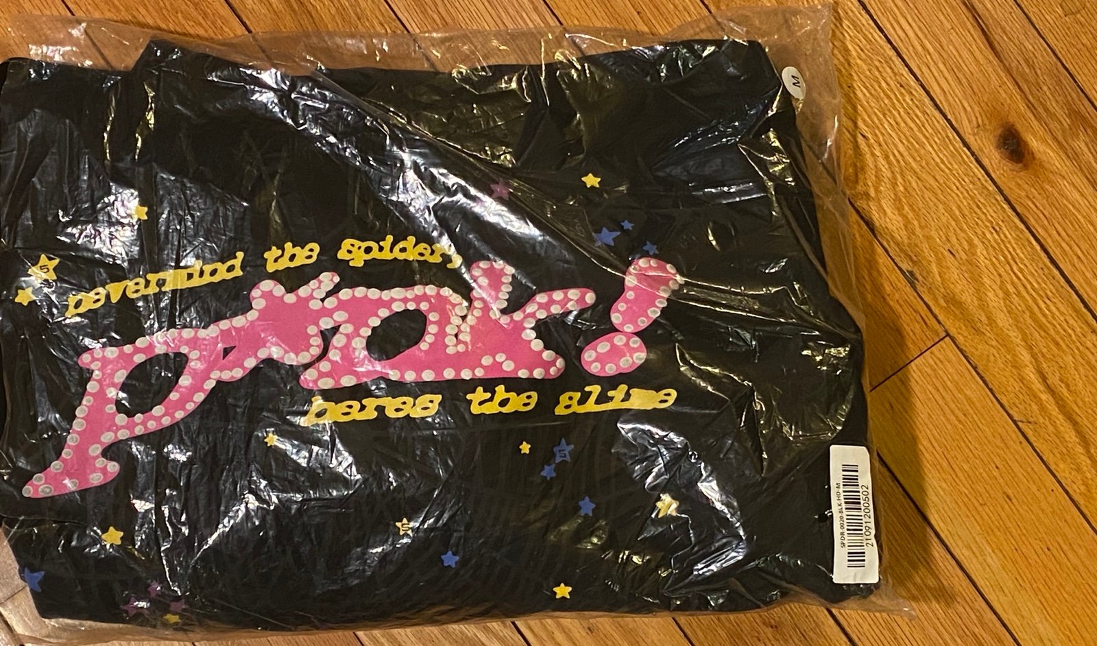 Sp5der hoodie Pnk V2 -size medium-excellent condition