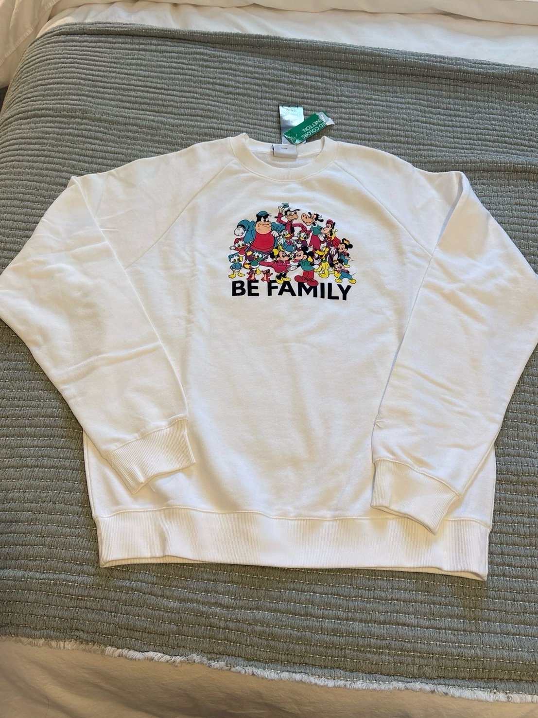 Disney/Benetton 100 years sweatshirt