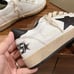 Size 5.5 -Authentic Super-Star White and Gold Leather Golden Goose Sneakers