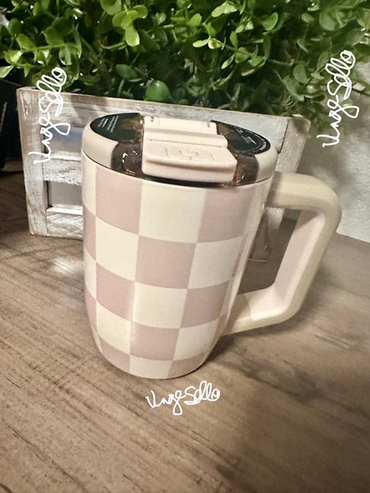 Brumate Tan Checkered MUV 15oz NEW