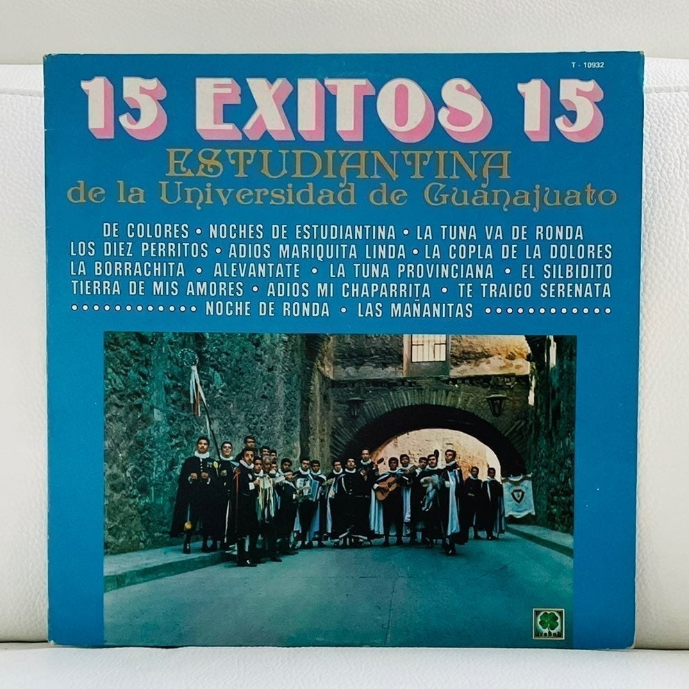 LP Estudiantina De Guanajuato -15 exitos Vinyl Record
