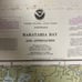 Nautical Chart/Map of Louisiana’s Barataria Bay and Approaches