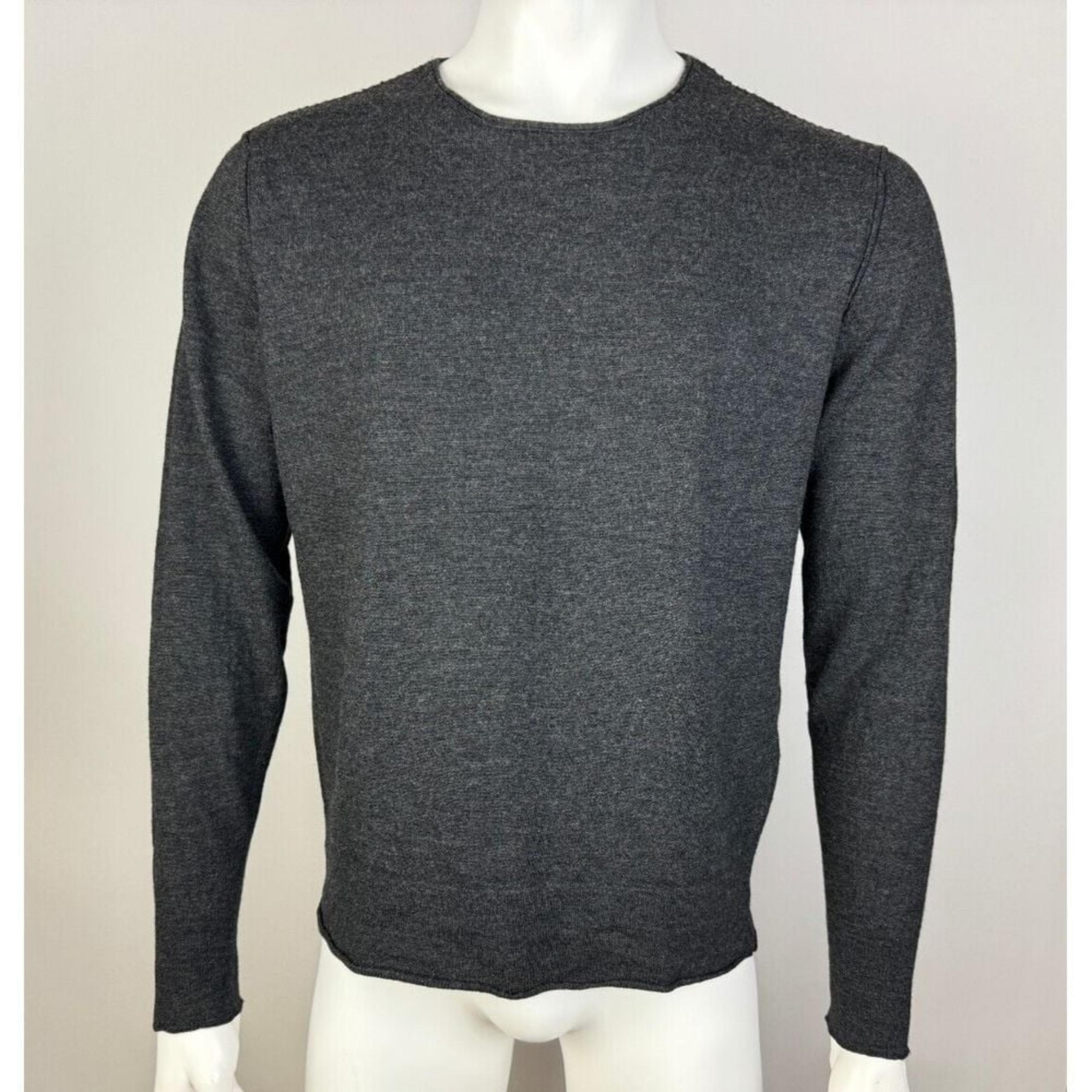 John Varvatos Merino Wool Pullover Mens XL Stretch Crew Neck Lightweight Sweater