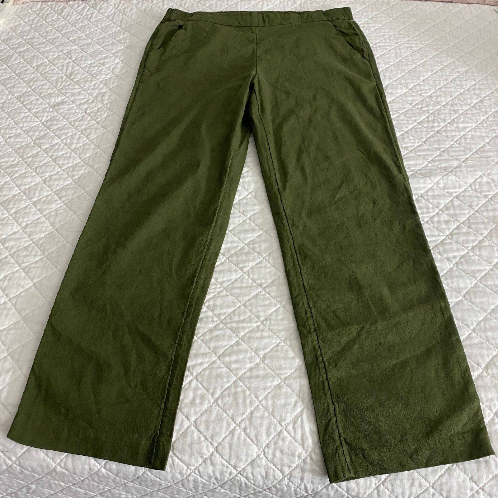 Tahari Green Large Pant