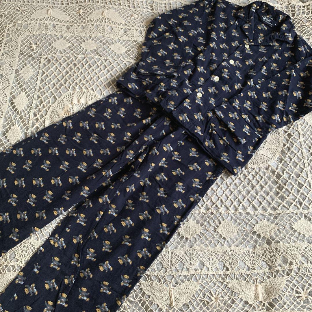 【Ralph Lauren】Ralph Lauren Bear Print Pajamas