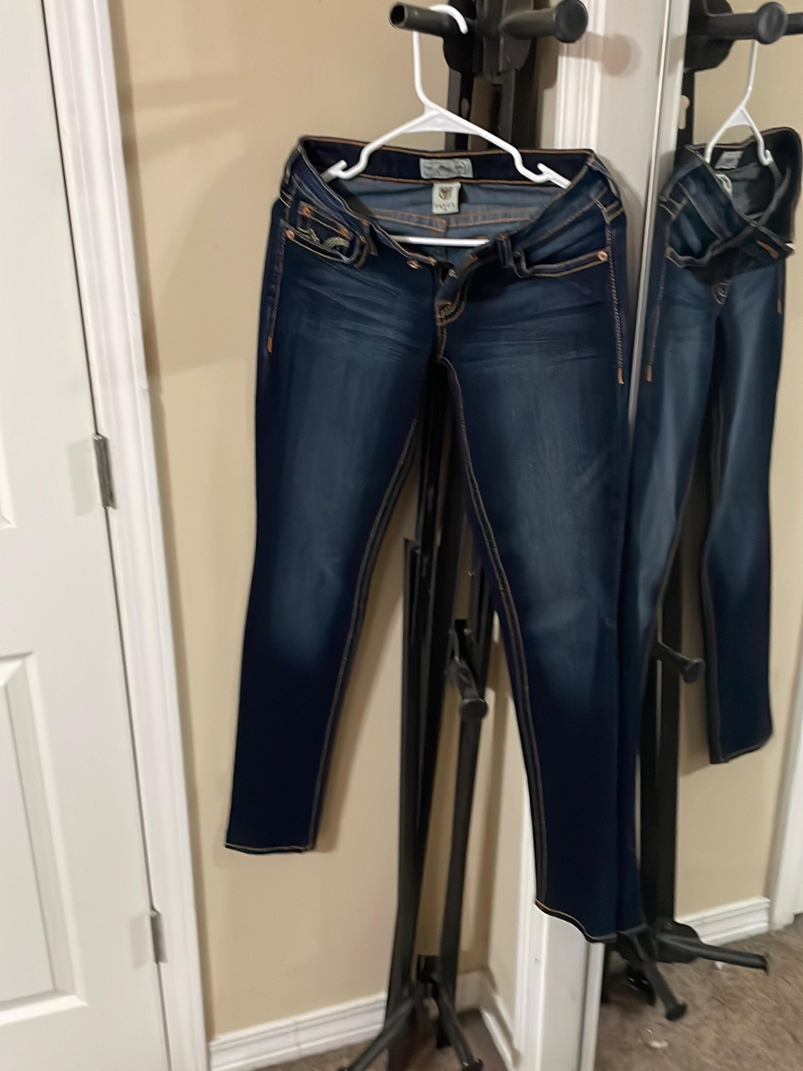 prvcy dark wash skinny cut jeans size 26