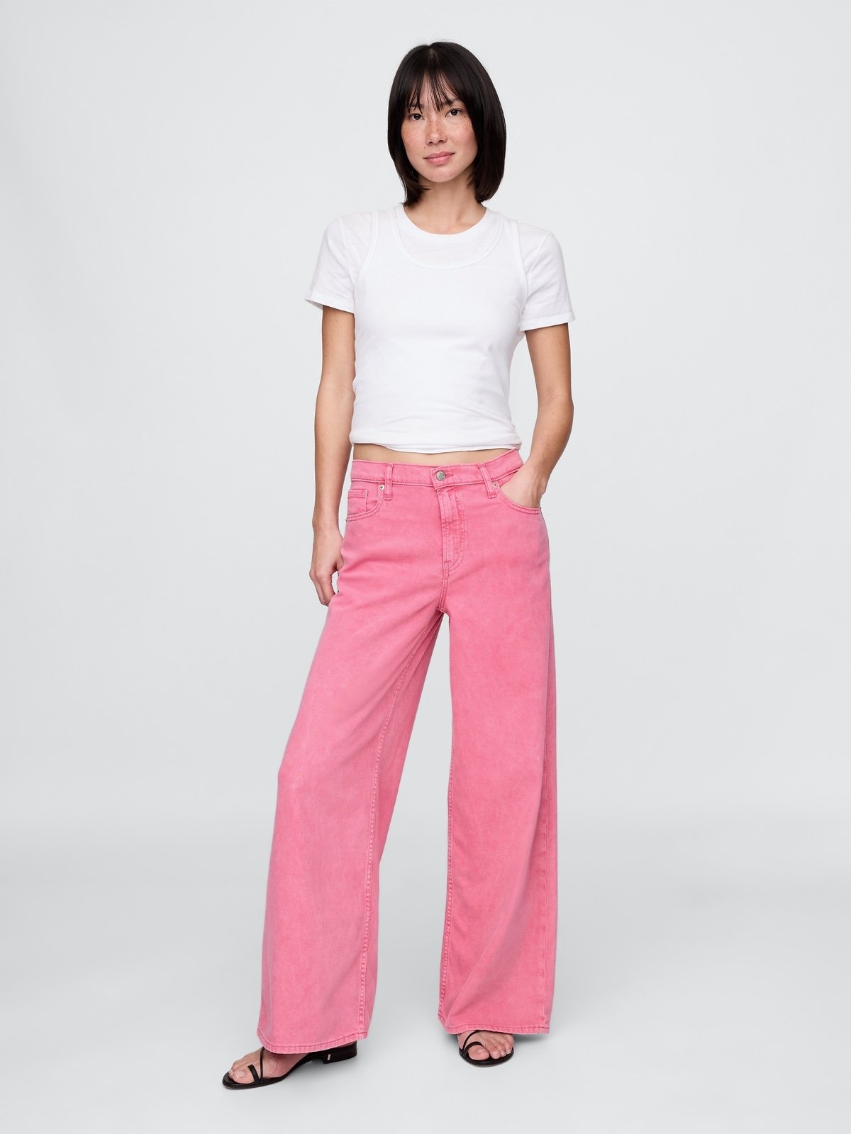 Gap Kids Mid Rise Baggy Jeans