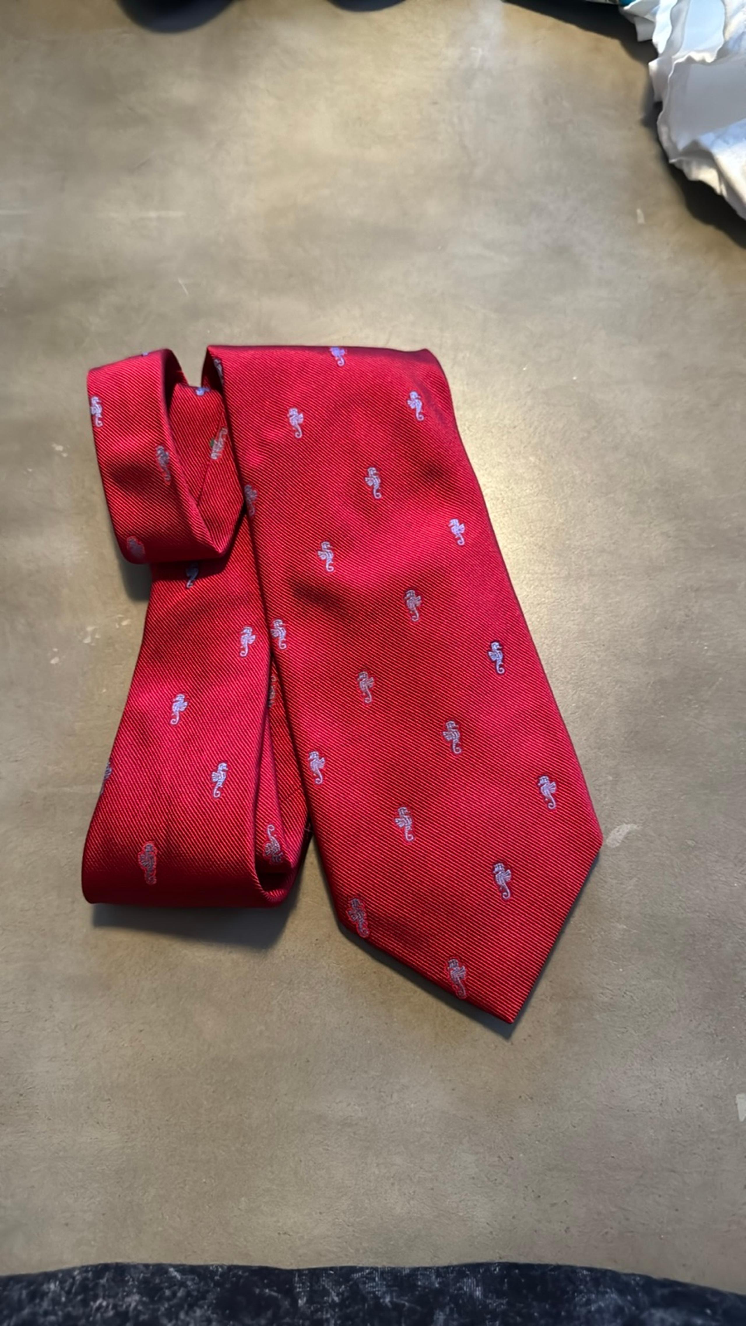 Tie silk Barneys New York Seahorse