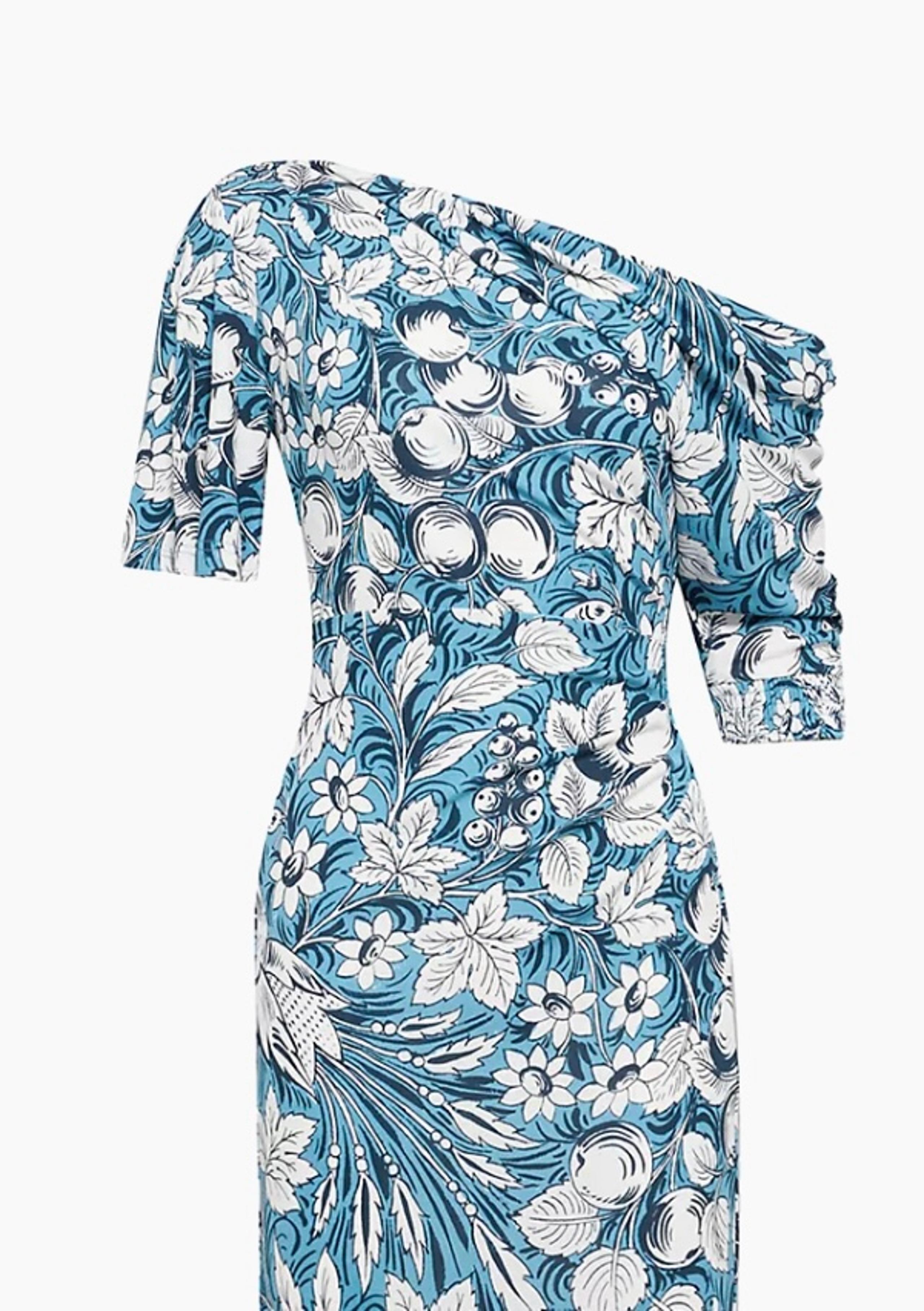 NWT Diane von Furstenberg Wittrock Maxi Dress in Bird of Paradise Ivory size XL