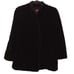 Vintage sasson black faux fur Coat 10