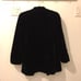 Vintage sasson black faux fur Coat 10