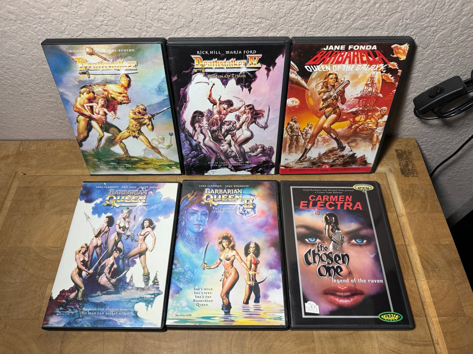 Lot Of New Concorde DVDs A BARBARIAN QUEEN 1 & 2 Deathstalker IV Barbarella DVD