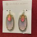 Kendra Scott Pink Opalite Emmy Earrings